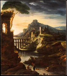 Landscape with an Aqueduct